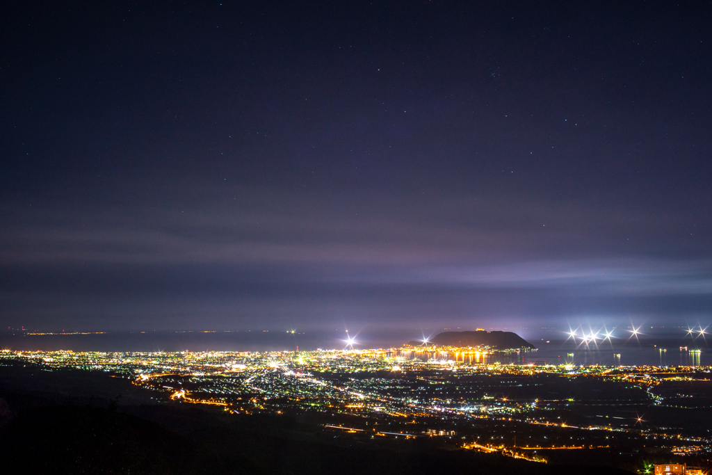 城岱からの夜景
