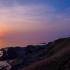 かもめ島からの夕陽