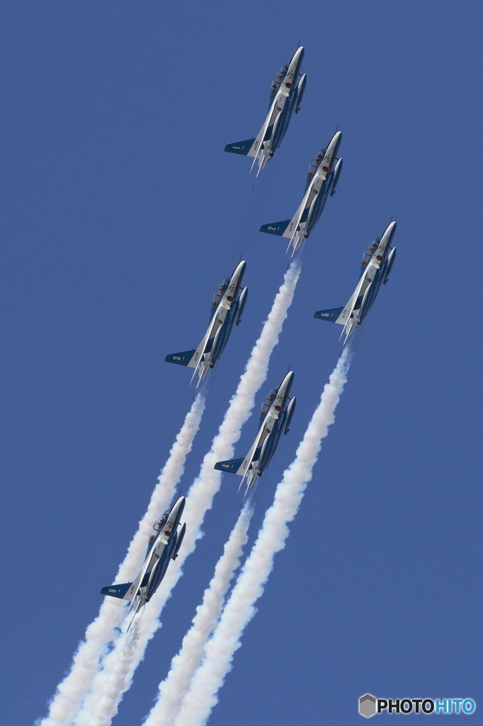 ブルーインパルス in HAKODATE