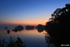朝の大沼