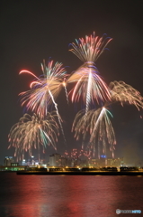 函館海上冬花火2016①
