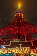 台湾祭パイナップルライトアップ