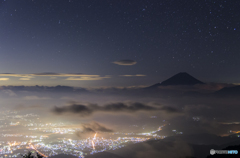 富士の見える夜