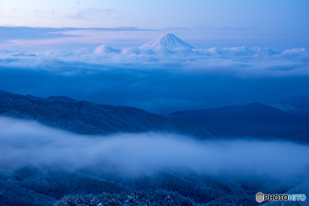 ４月の富士山