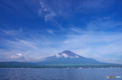 夏空の富士山