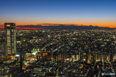 都庁からの富士山