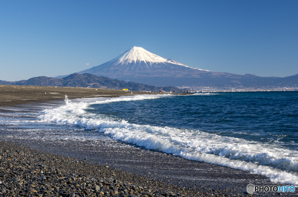 波打ち際の絶景