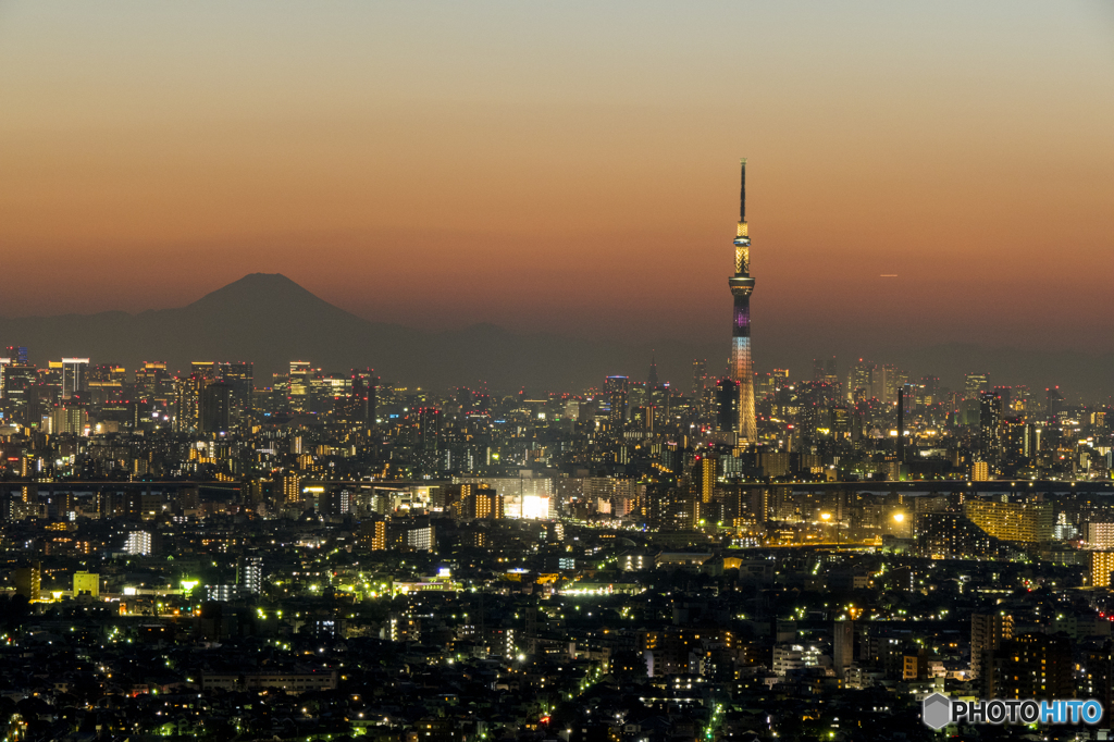 45Fからの夜景