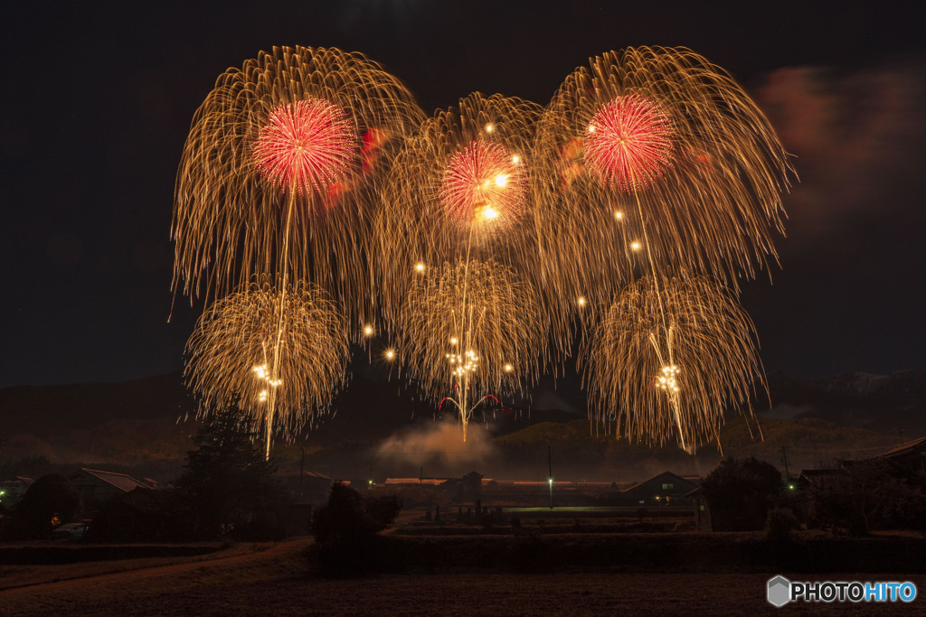 第３９回大晦日新春花火１