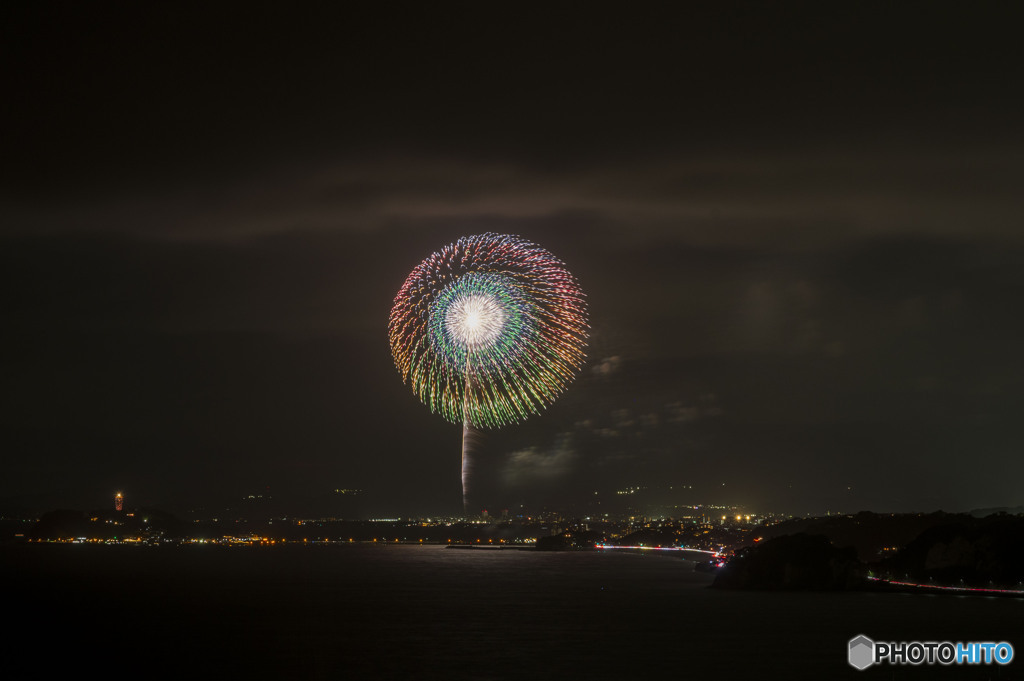 ふじさわ江の島花火１