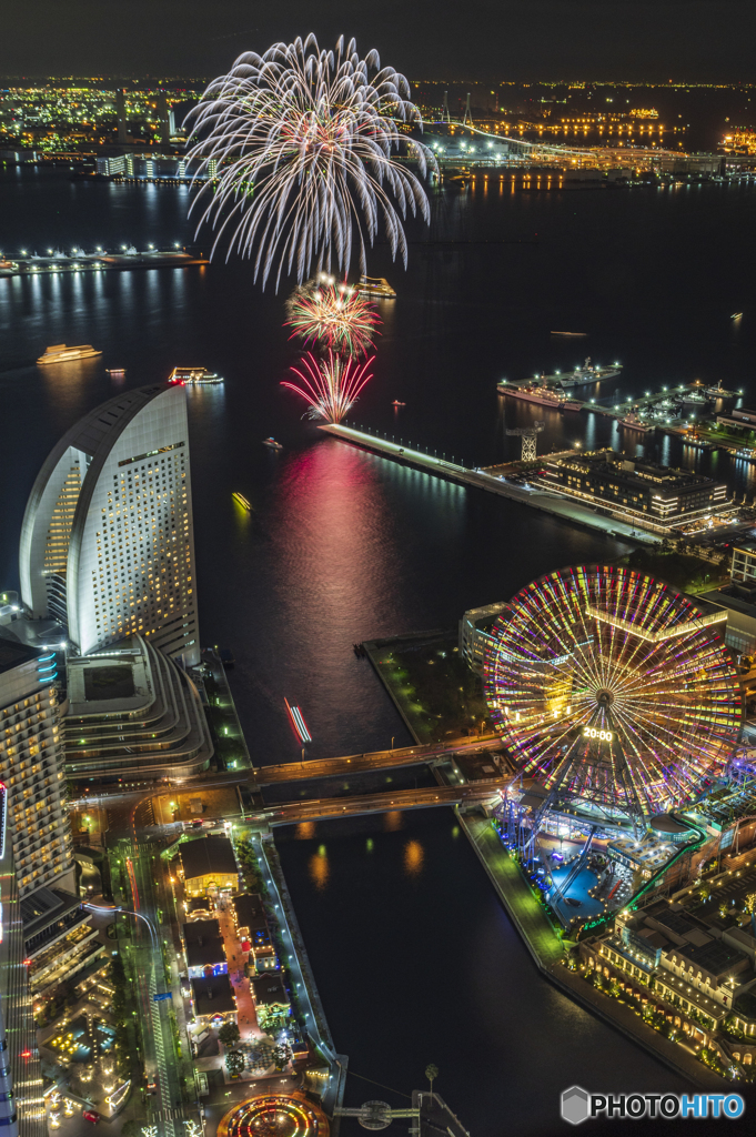 横浜ハンマーヘッド花火３日目