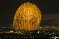 長岡花火二日目の三尺玉