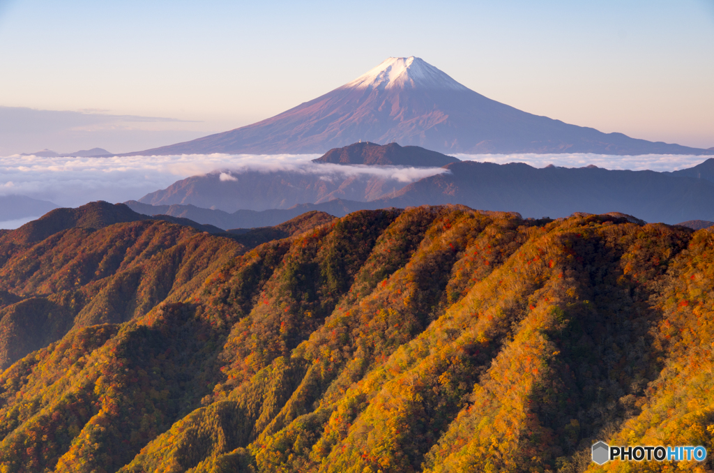 白谷ノ丸の紅葉