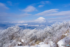 雪景色の金時山２