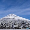 4月の雪景色