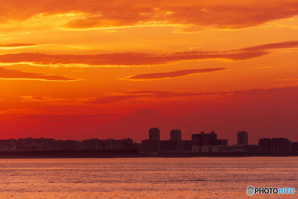 千葉からの富士山