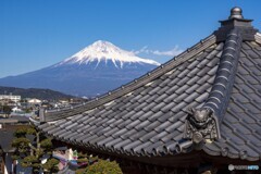 鬼と富士山