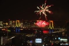 お台場レインボー花火