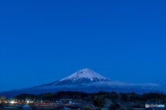 平成棚田の夕暮れ
