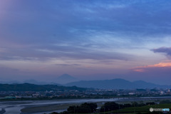 島田市からの富士山