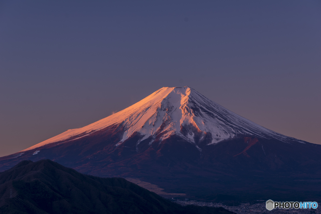 やっぱりこの形の富士山が好き