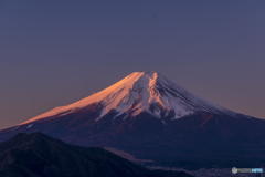 やっぱりこの形の富士山が好き