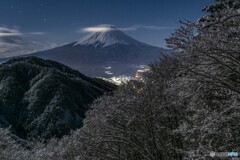 3月の雪景色
