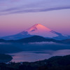 大観山の夜明け