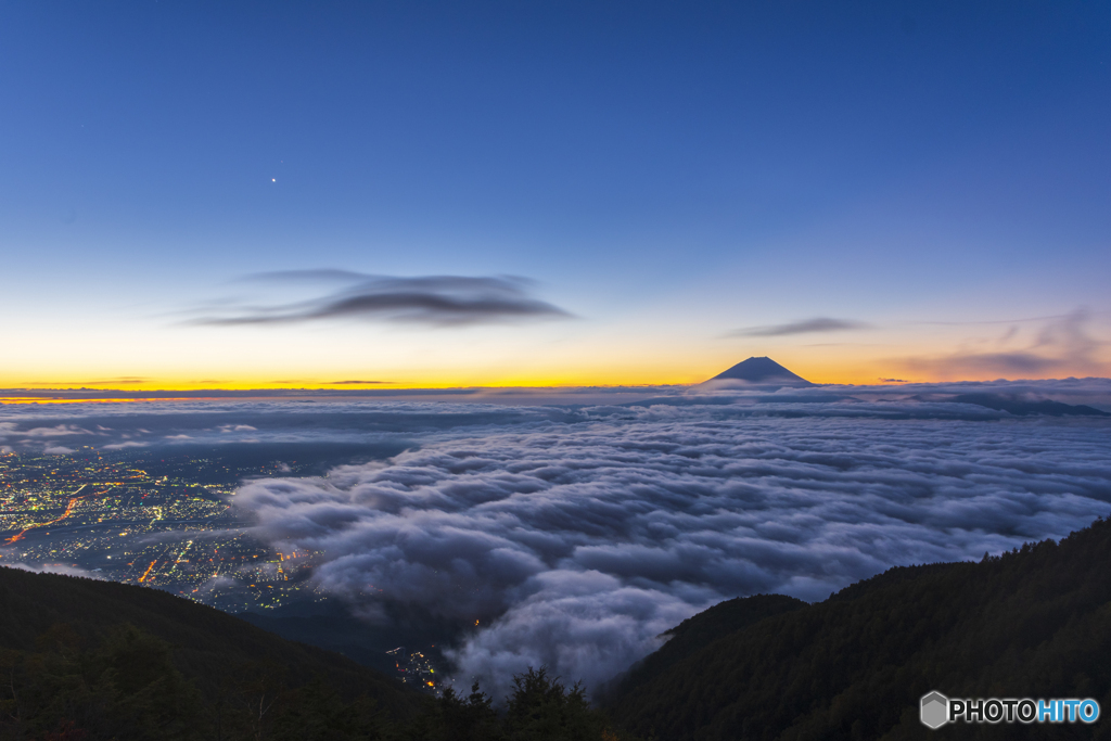 雲海の境