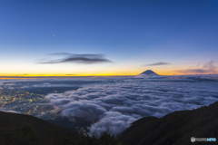雲海の境