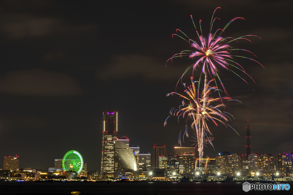 横浜開港祭花火２