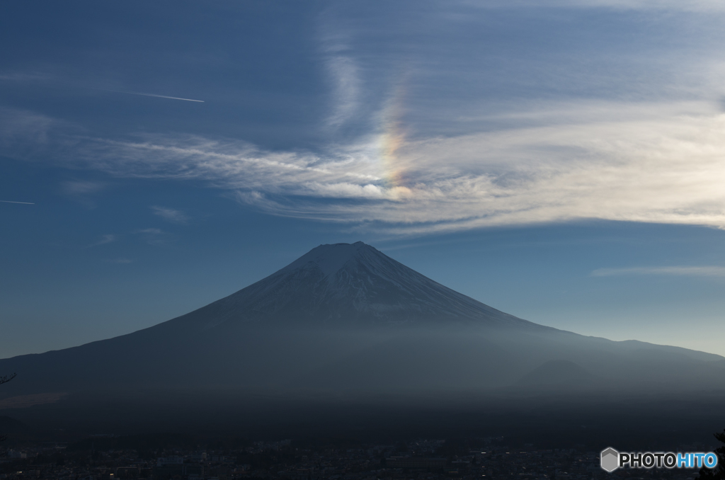 少し彩雲