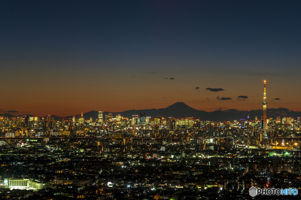 東京夕景２