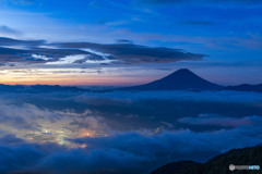 櫛形山の雲海