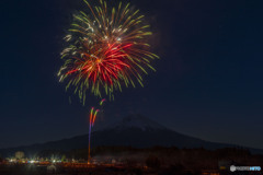 平成棚田まつり 打ち上げ花火