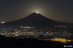 真夜中のパール富士