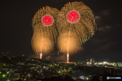 １１月の湯河原花火１