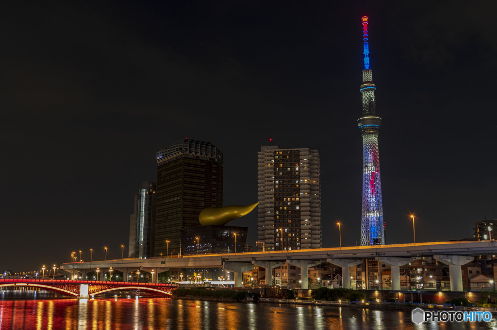 EXPO2025 1000日前ライトアップ