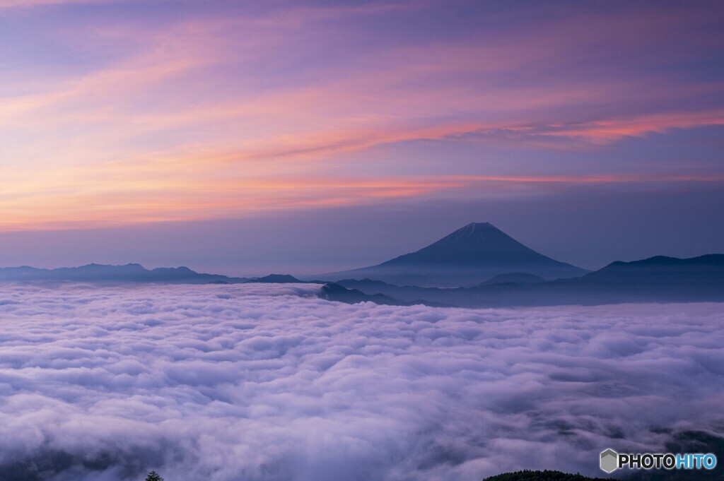 雲海の朝