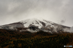 積雪の峰