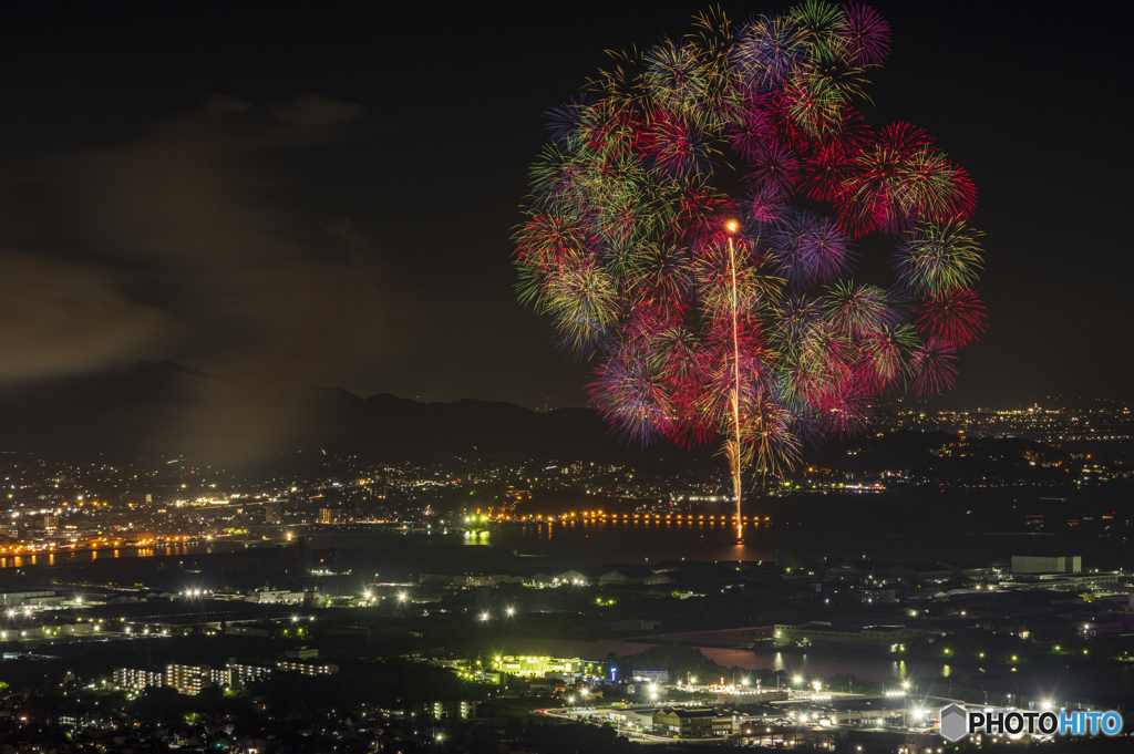 ２０２２蒲郡まつり納涼花火３