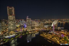 みなとみらいの夜景