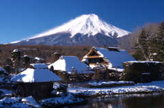 冬の晴れ間