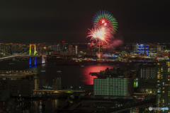お台場レインボー花火２