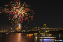 お台場レインボー花火 四週目