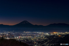 林道からの眺望