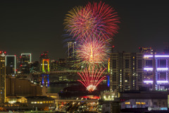 お台場レインボー花火 最終日