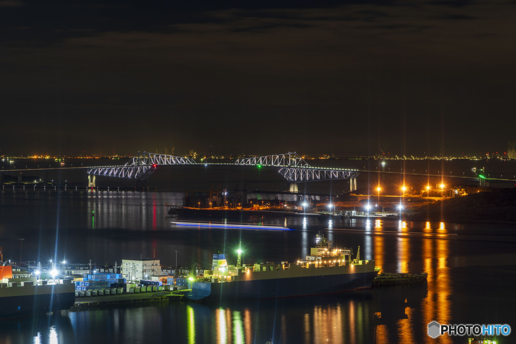 テレコムセンターからのゲートブリッジ