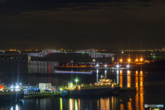 テレコムセンターからのゲートブリッジ