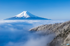 雲海の三つ峠